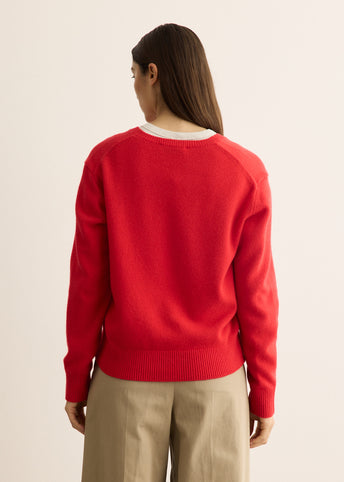 Cashmere V-Neck Sweater