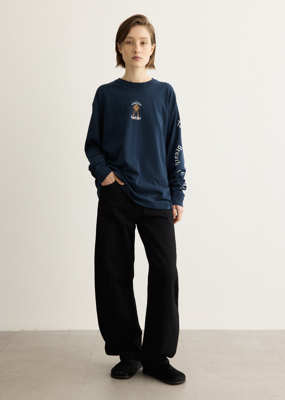 Gone Rambling Long Sleeve Graphic Tee