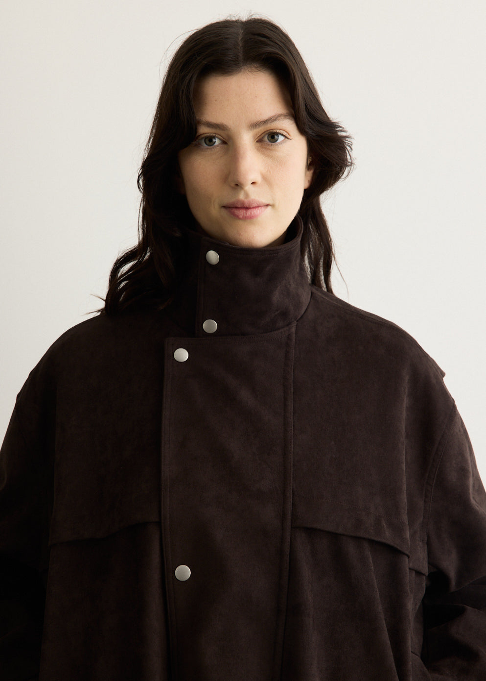 Skyway Faux Suede Bomber Jacket