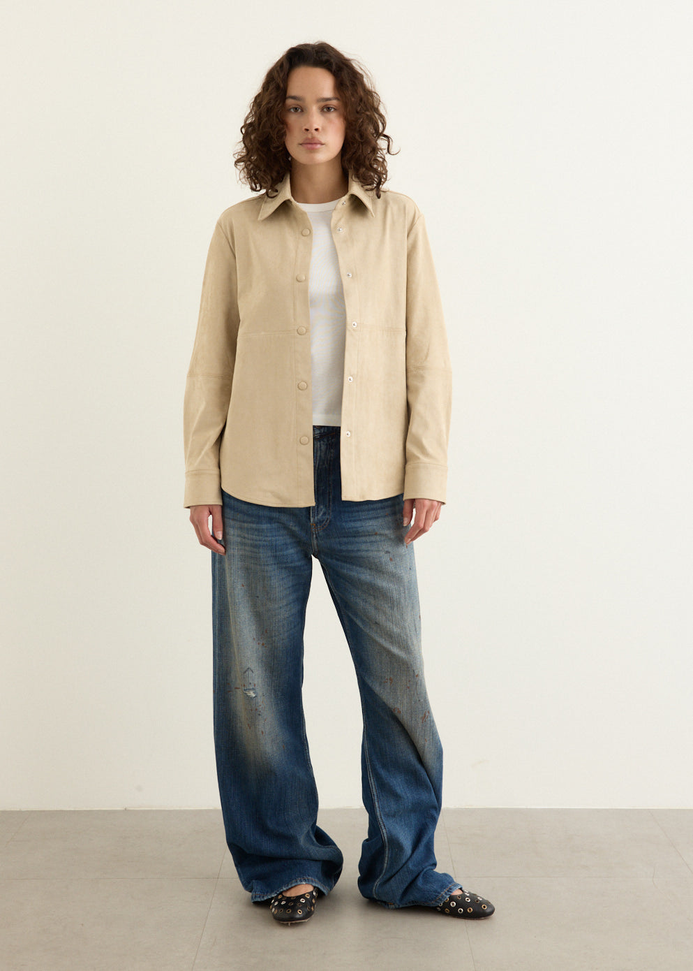 Amble Suede Overshirt