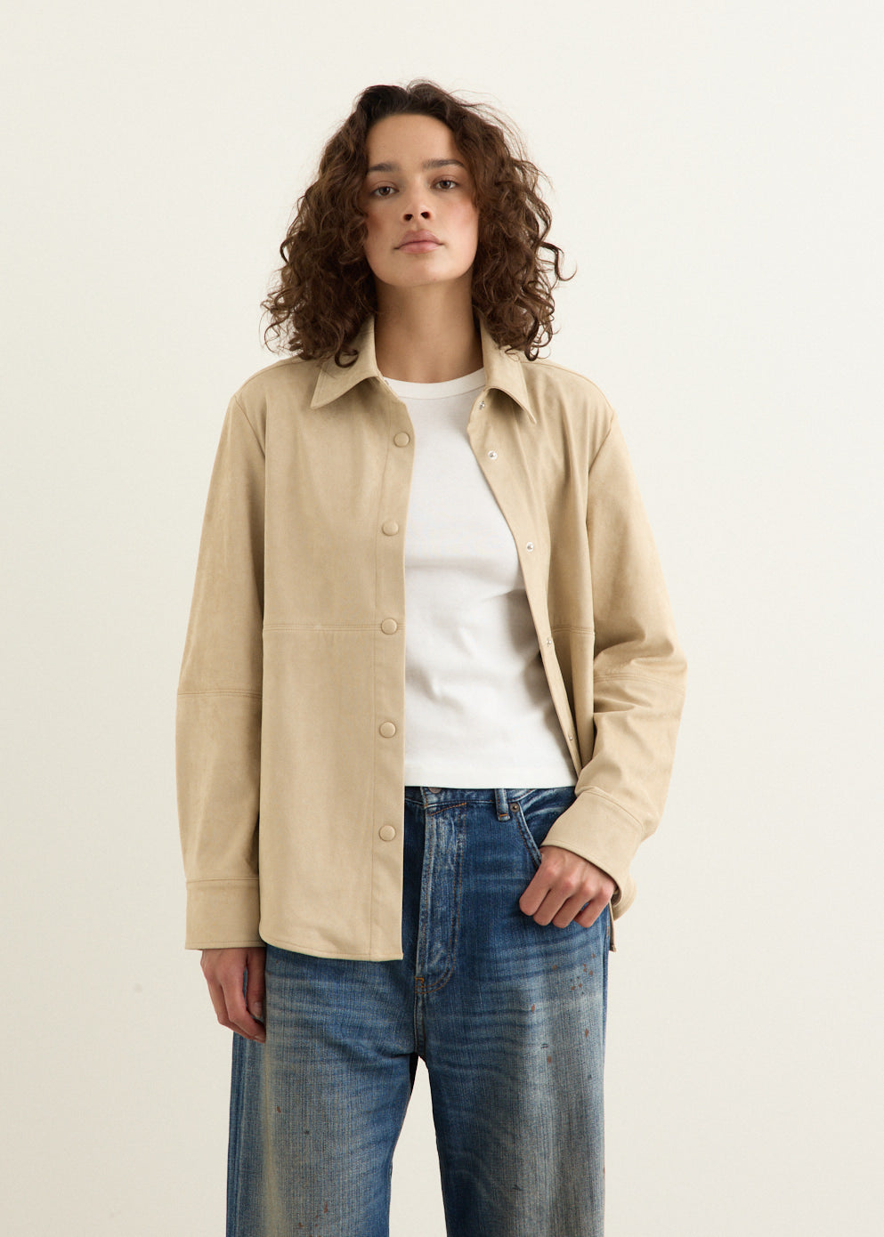 Amble Suede Overshirt