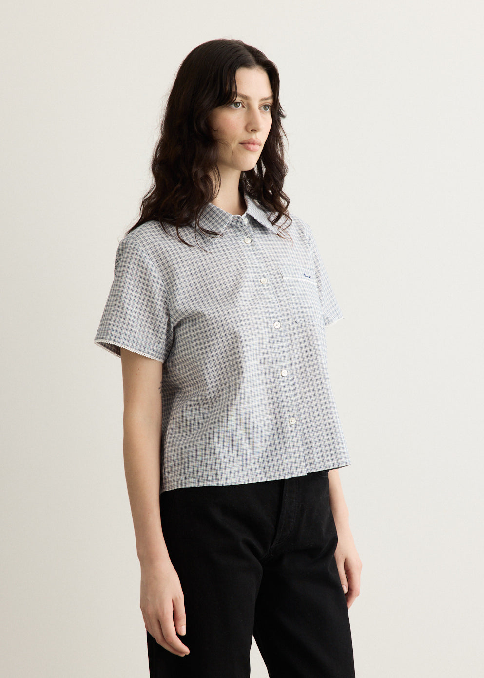 Laced Organic Checked Shirt