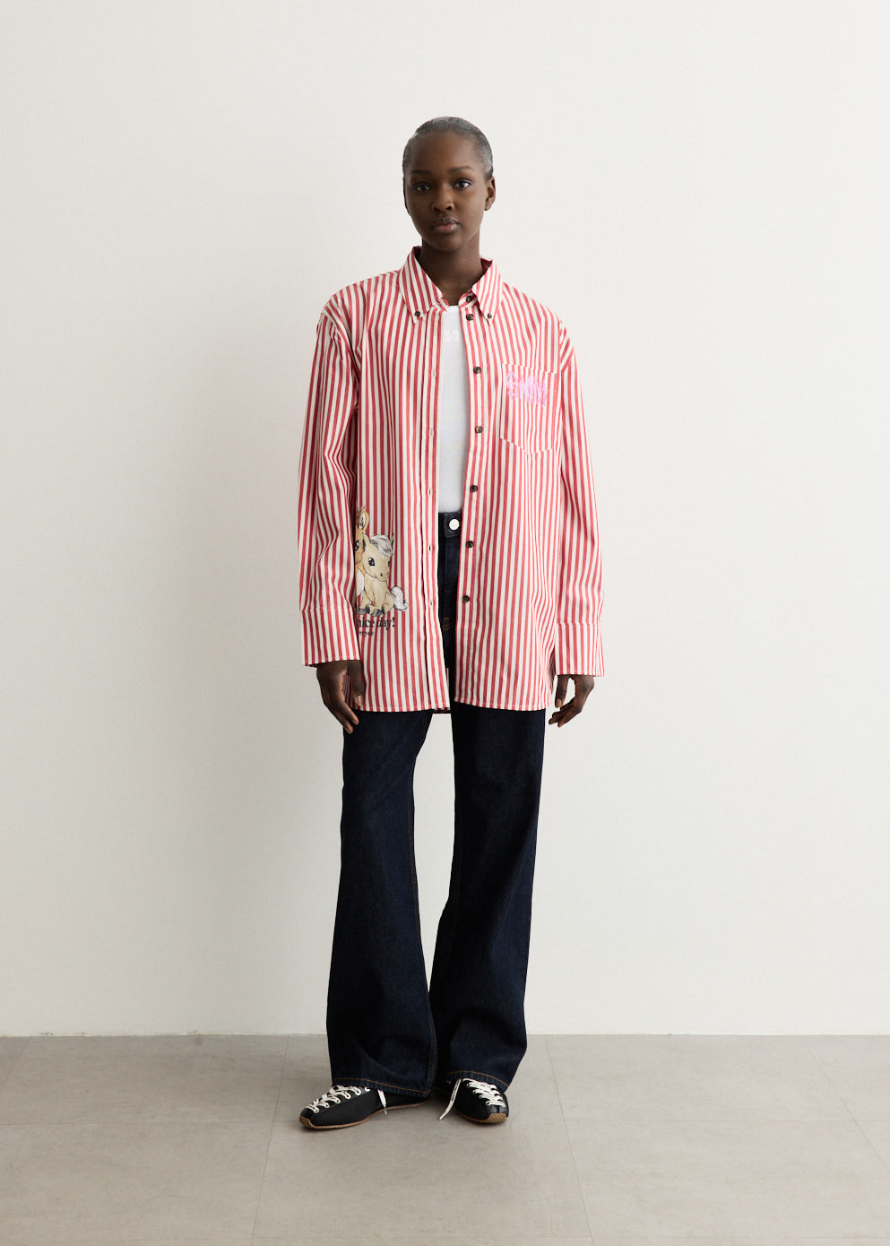 Stripe Cotton Shirt
