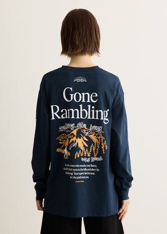Gone Rambling Long Sleeve Graphic Tee