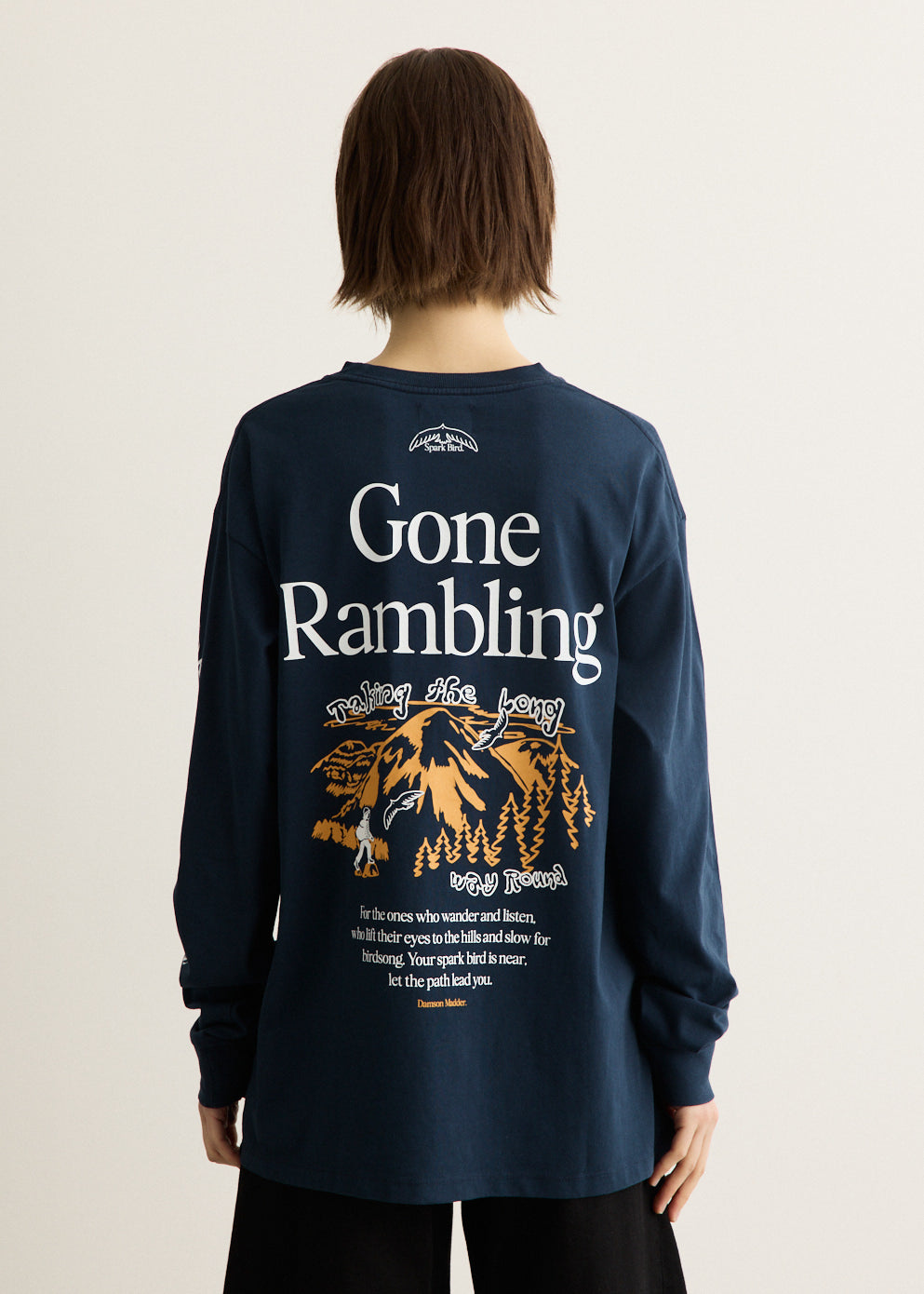 Gone Rambling Long Sleeve Graphic Tee