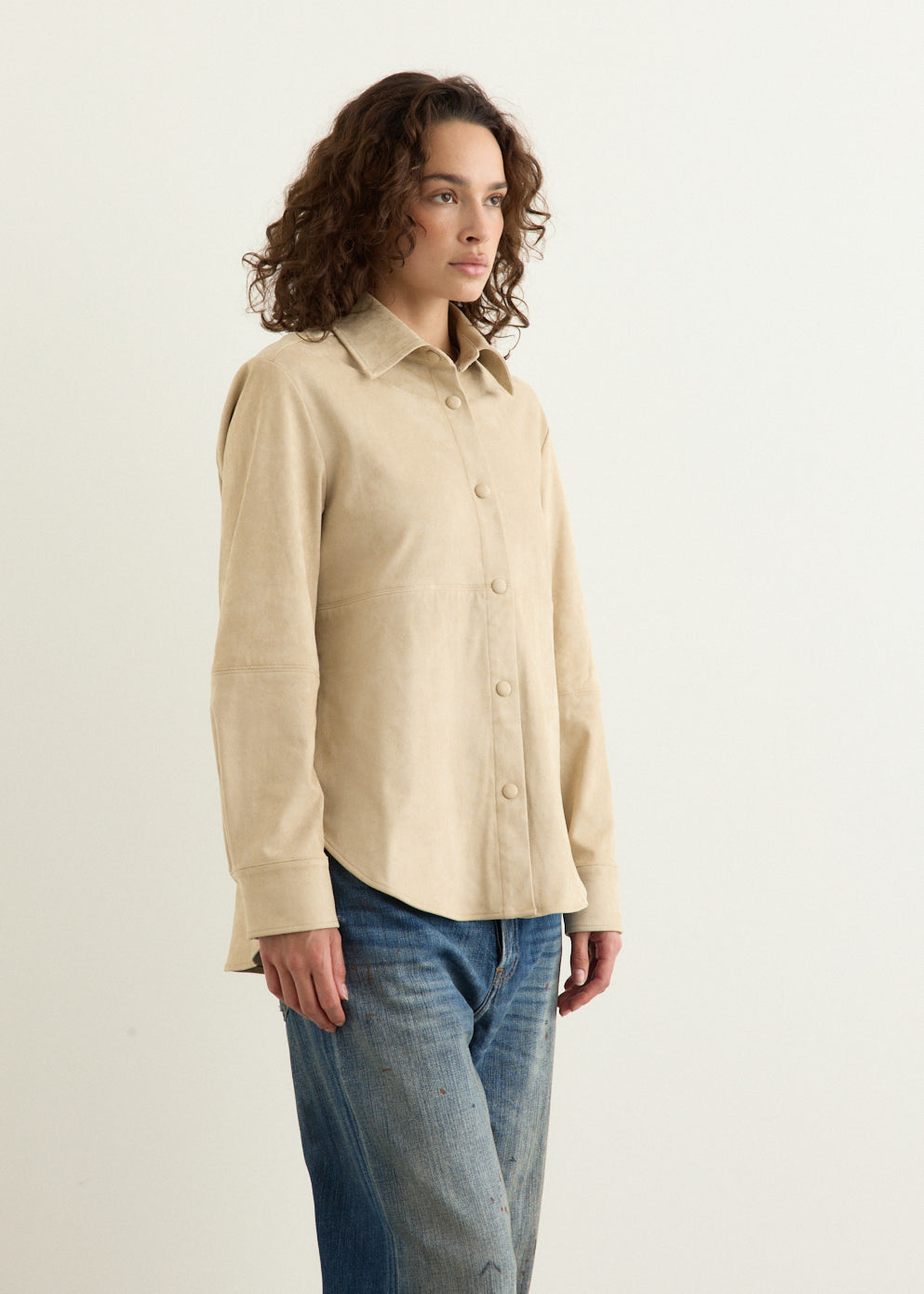 Amble Suede Overshirt