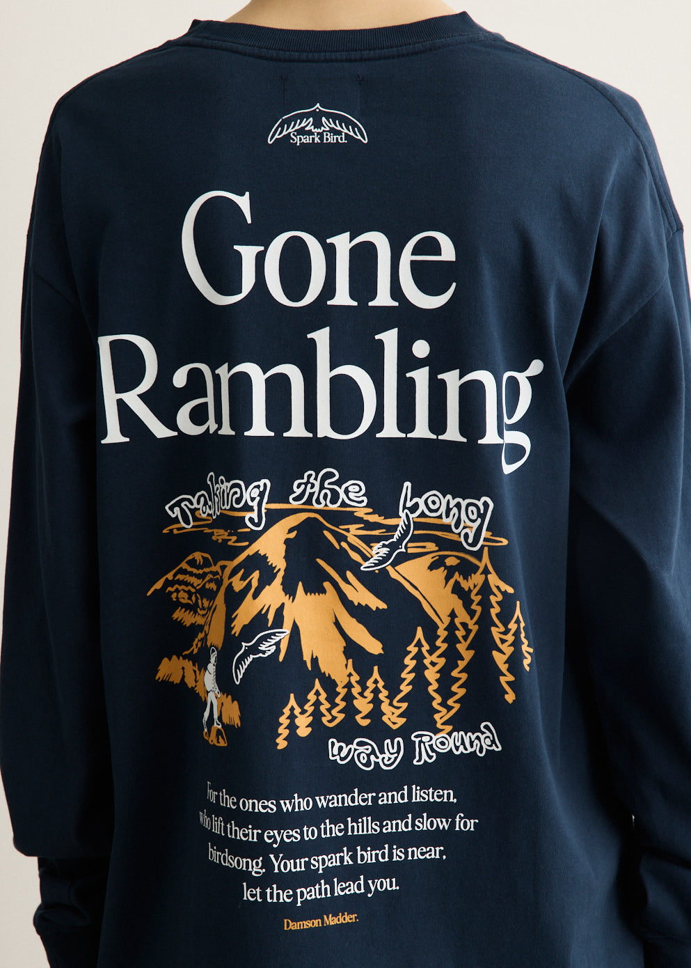 Gone Rambling Long Sleeve Graphic Tee