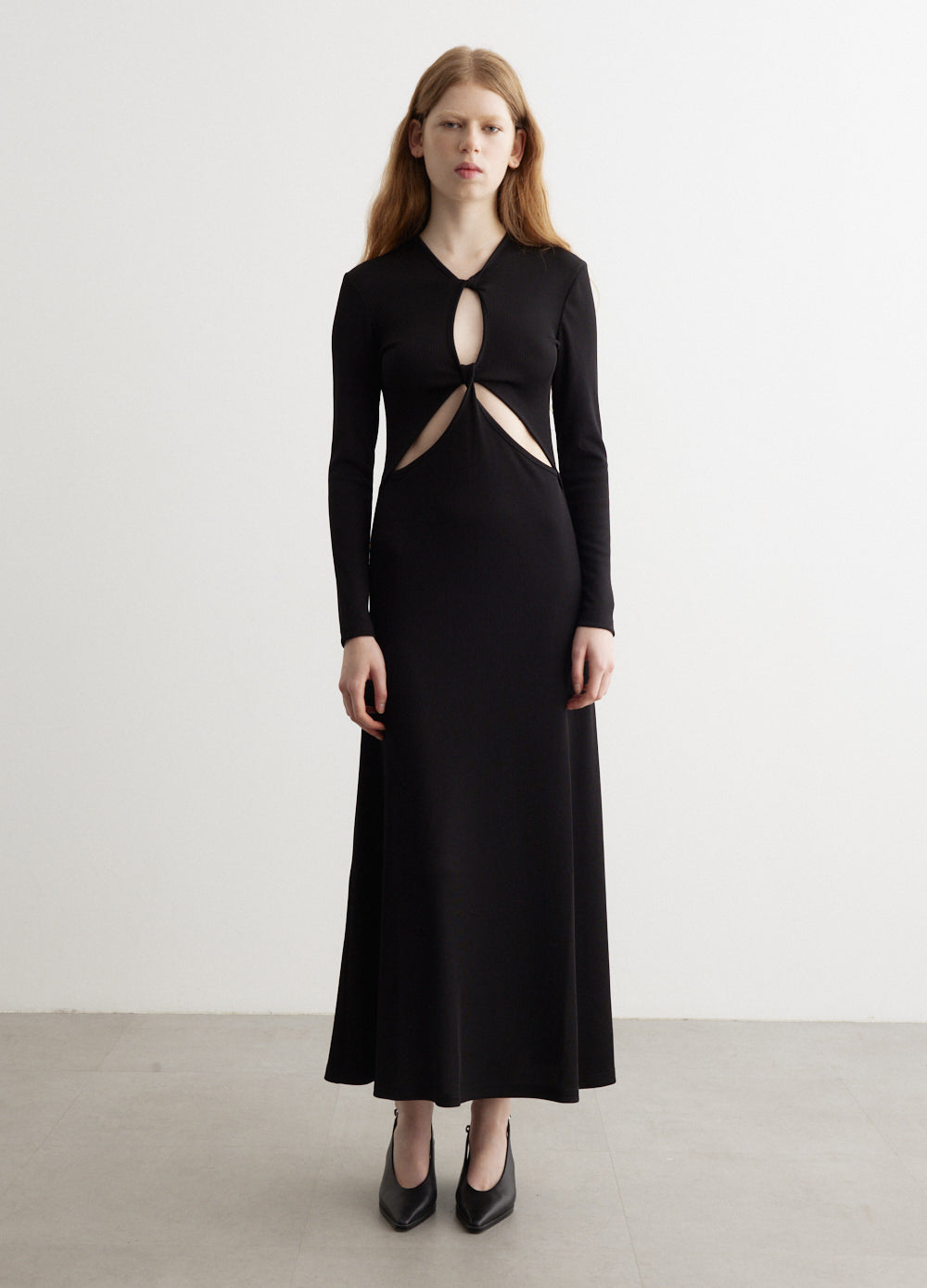 Christopher Esber - Open Twist Anglaise Dress - Dress,Specials : American Fashion Style Bags On Sale Christopher Esber - Open Twist Anglaise Dress - Dress,Specials : American Fashion Style Bags On Sale