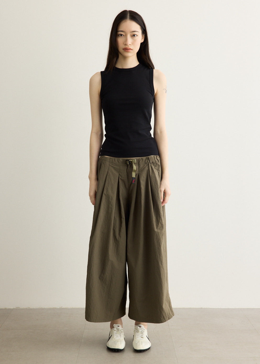 Nylon Flare Pant