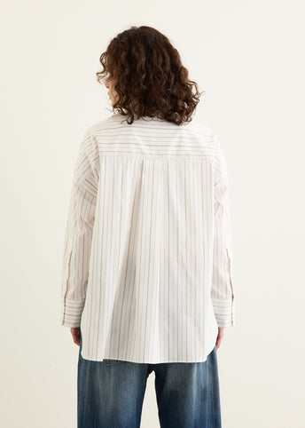 Diver White Stripe Shirt