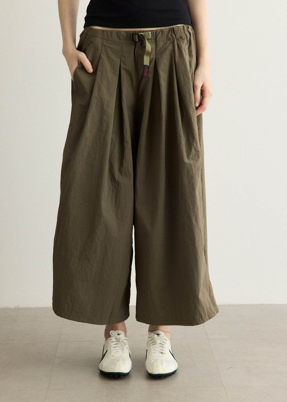 Nylon Flare Pant