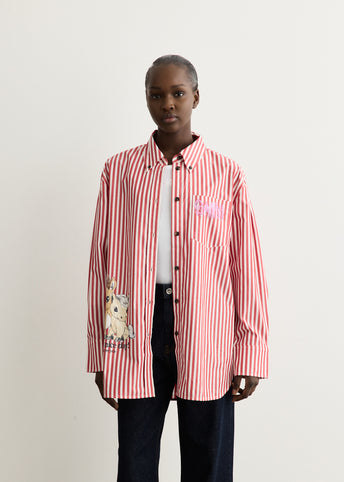 Stripe Cotton Shirt