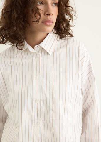 Diver White Stripe Shirt
