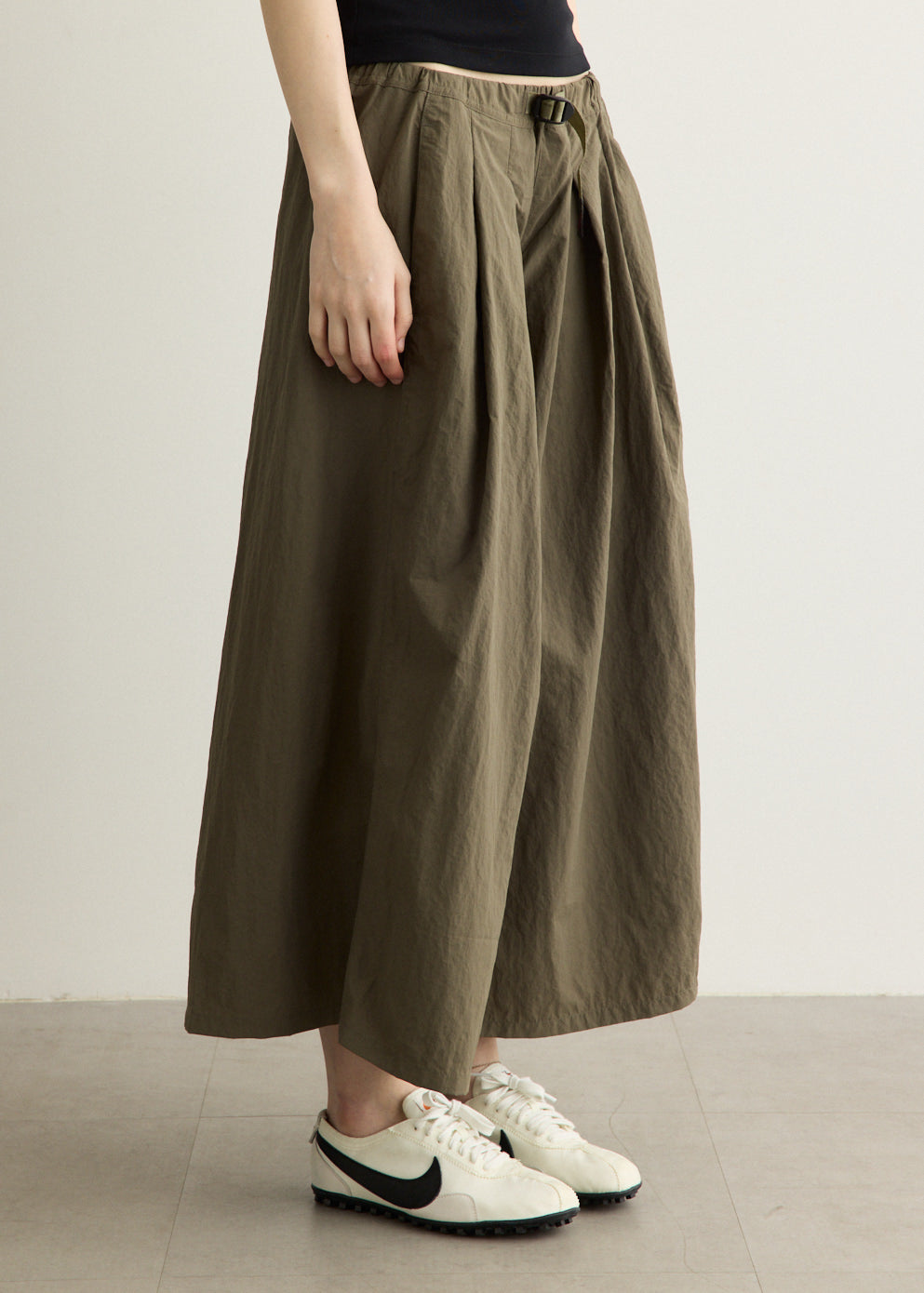 Nylon Flare Pant