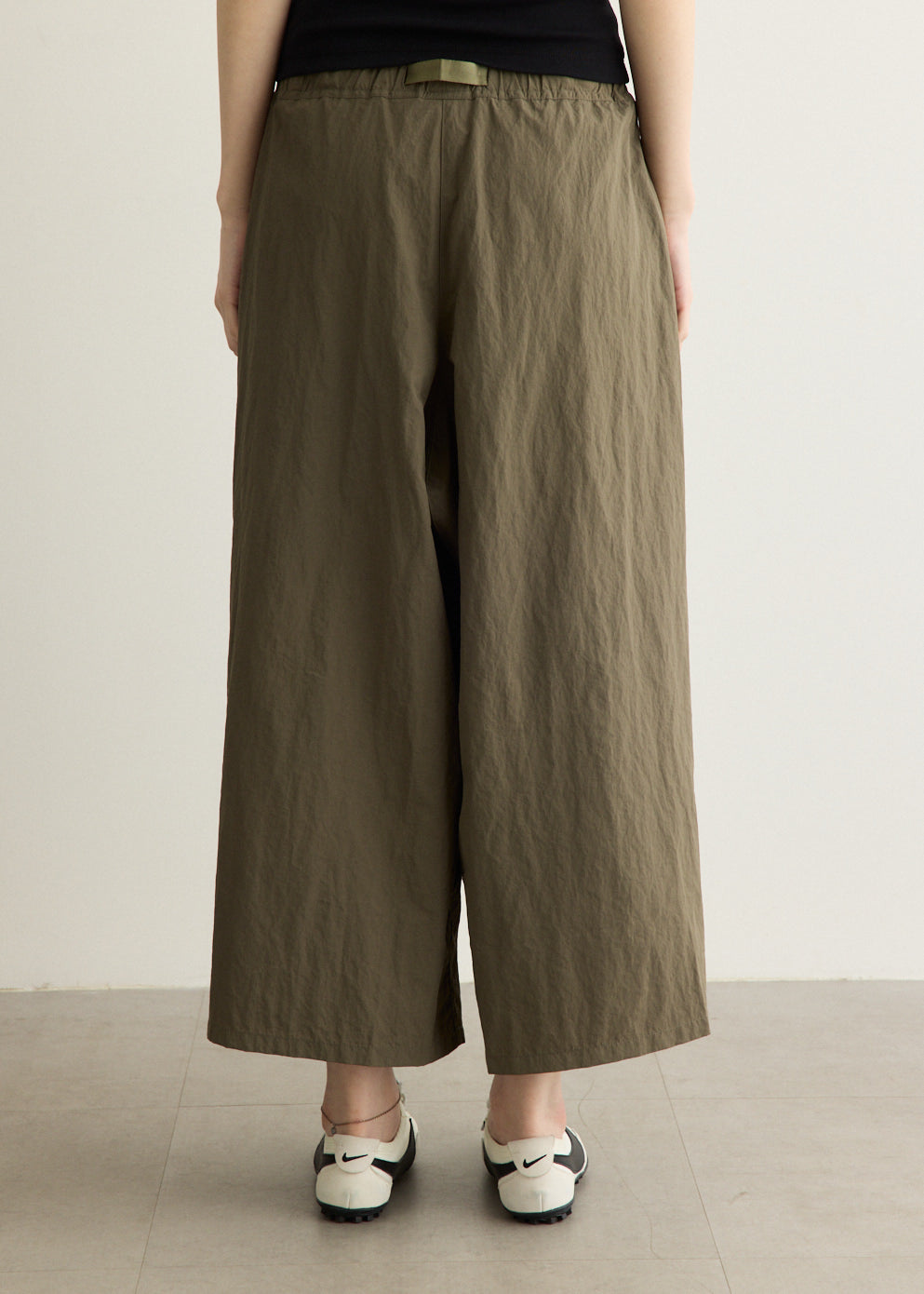 Nylon Flare Pant