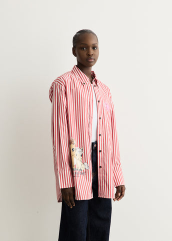 Stripe Cotton Shirt