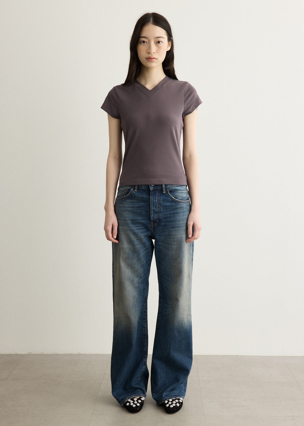 Bijou V Neck Baby T-Shirt