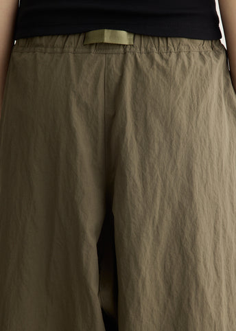 Nylon Flare Pant