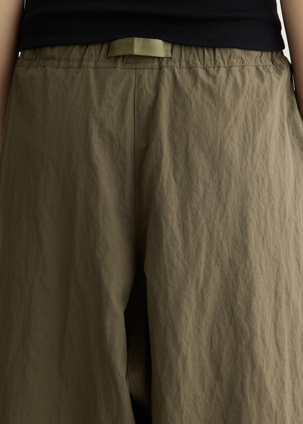 Nylon Flare Pant