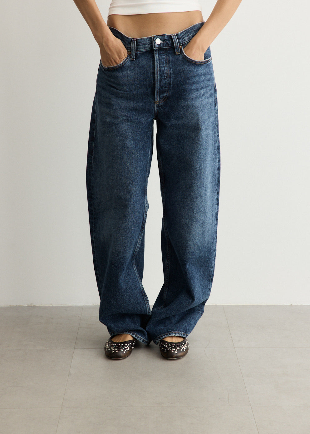 Low Slung Baggy Jeans
