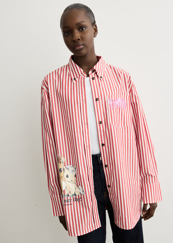 Stripe Cotton Shirt