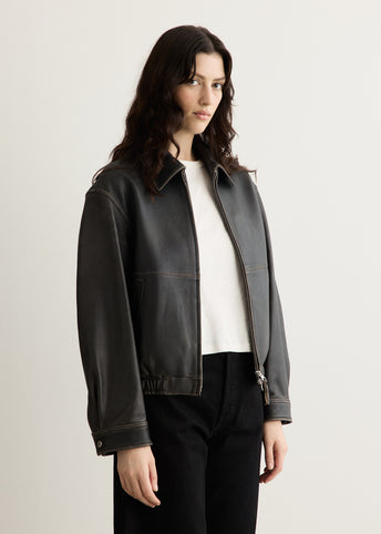 Unisex Drizzler Leather Jacket