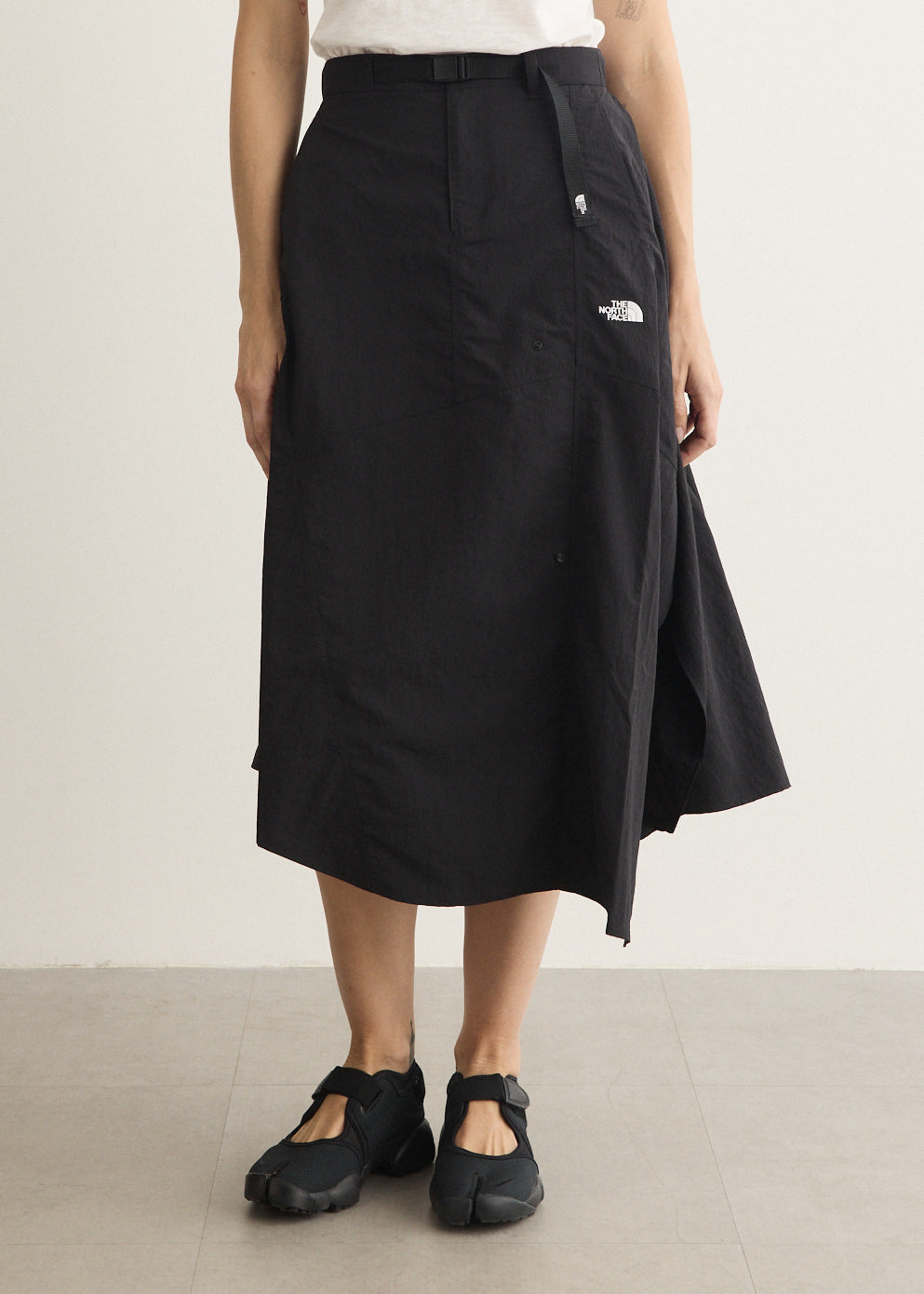 Irregular Buttoned Skirt