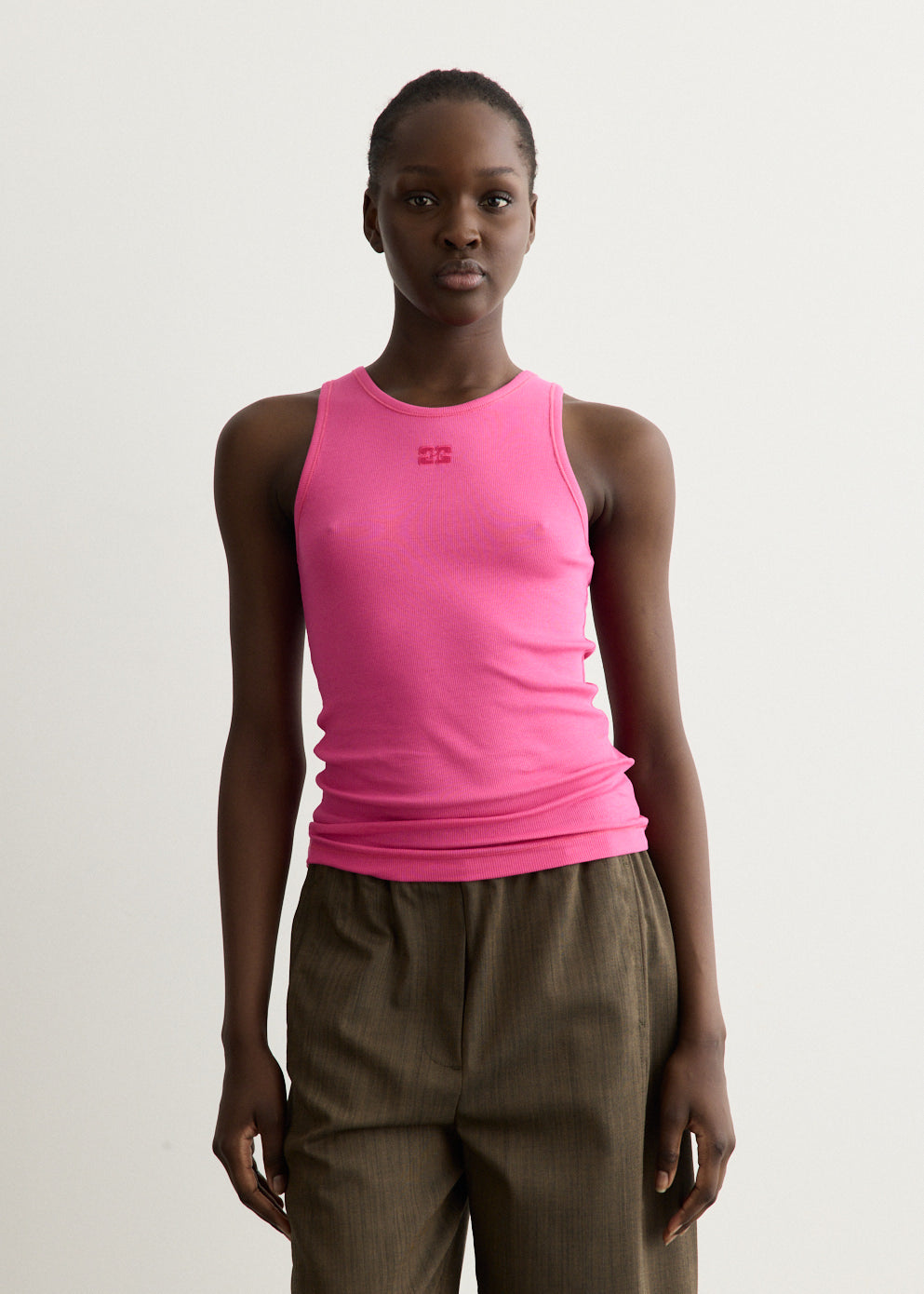 Soft Cotton Rib Tank Top