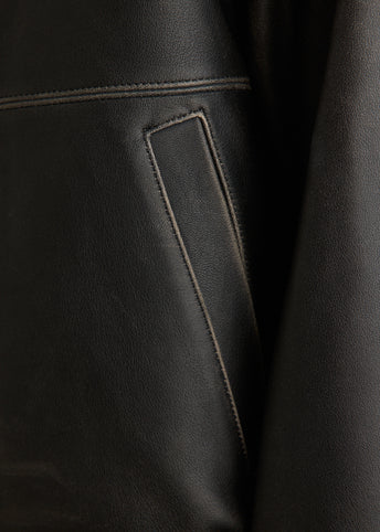 Unisex Drizzler Leather Jacket