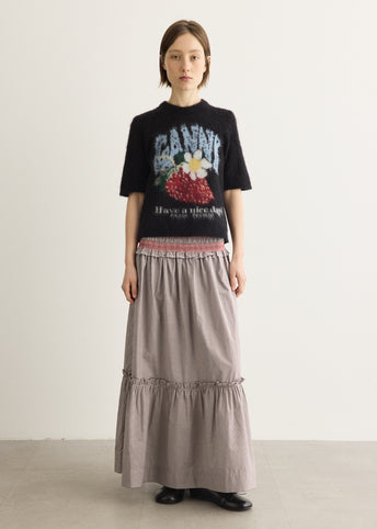 Strawberry Intarsia Sweater