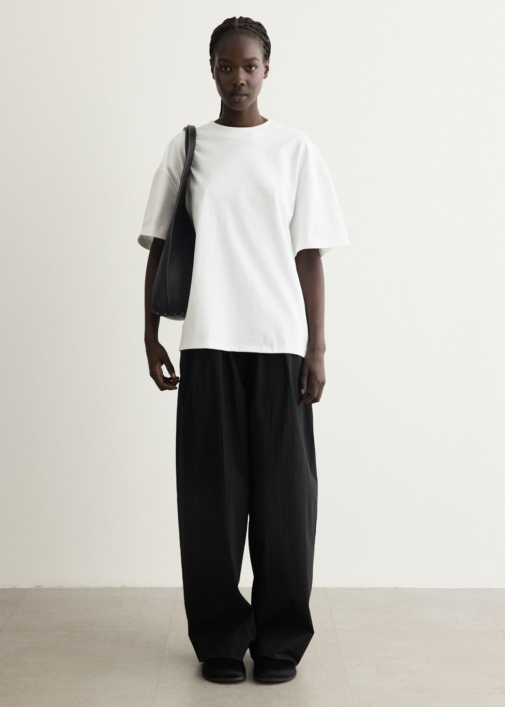 Cotton Jersey Split Back T-Shirt