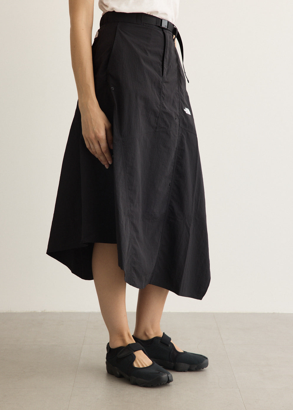 Irregular Buttoned Skirt