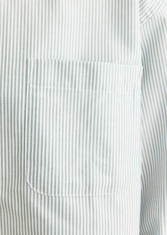Sophia Button Down Logo Shirt