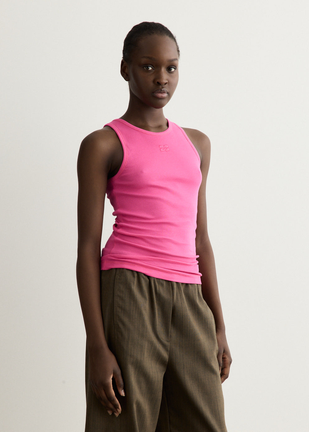 Soft Cotton Rib Tank Top