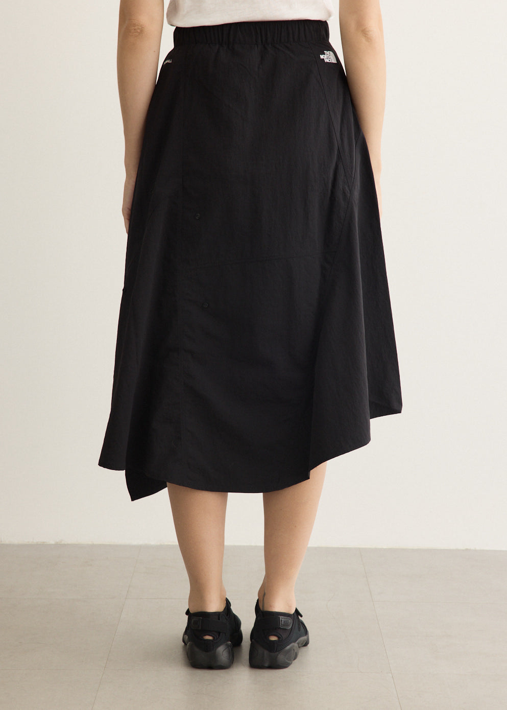 Irregular Buttoned Skirt