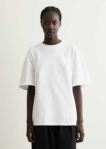 Cotton Jersey Split Back T-Shirt