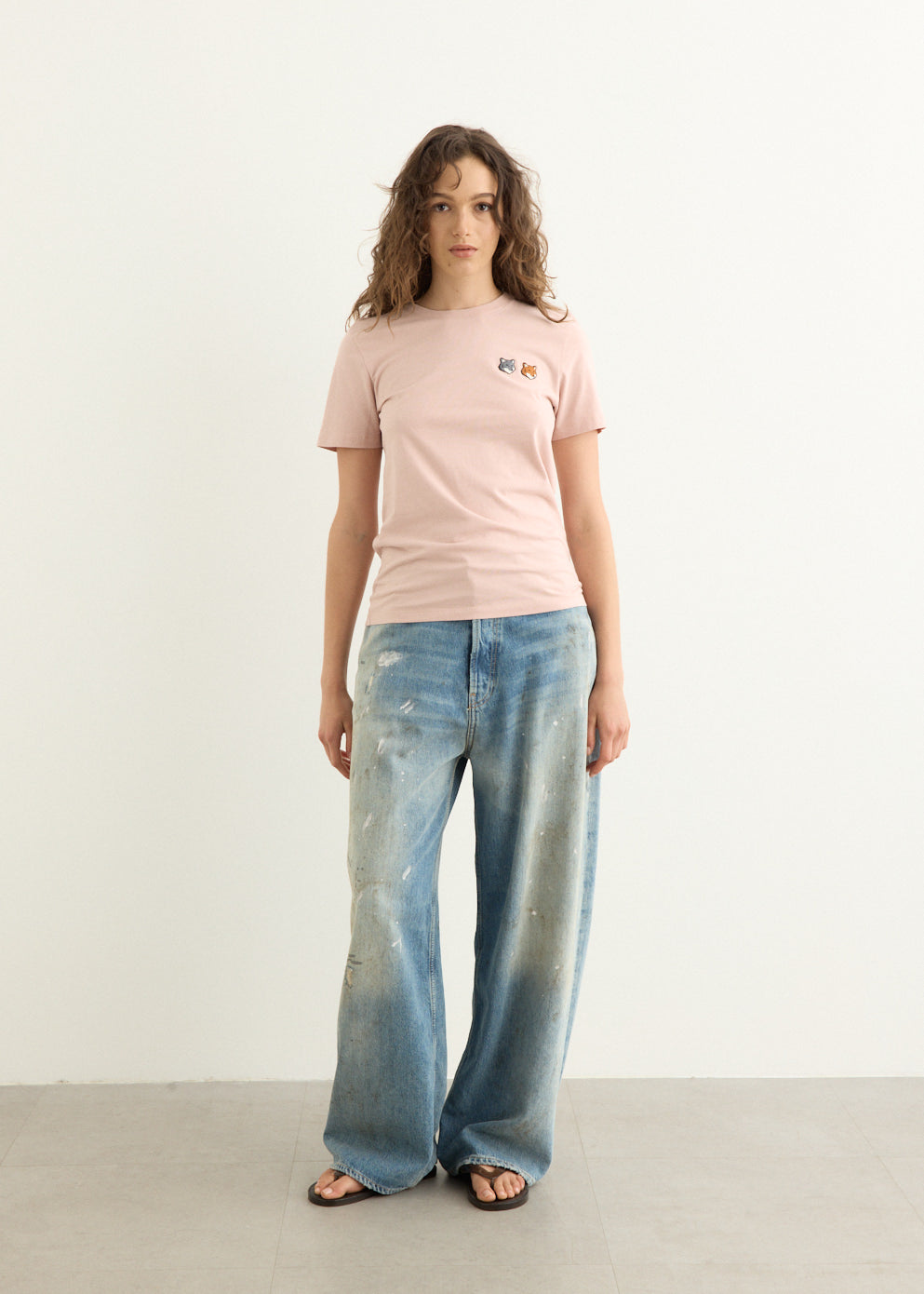 Double Fox Head Regular T-Shirt