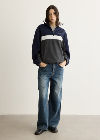 Fleece Half Zip-Up Pullover