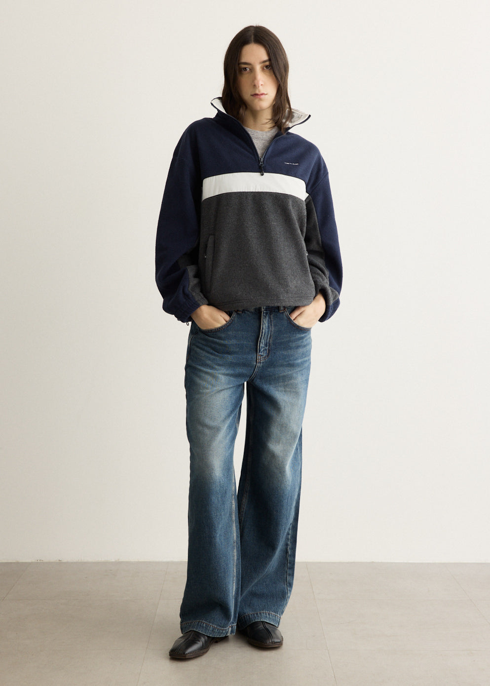 Fleece Half Zip-Up Pullover