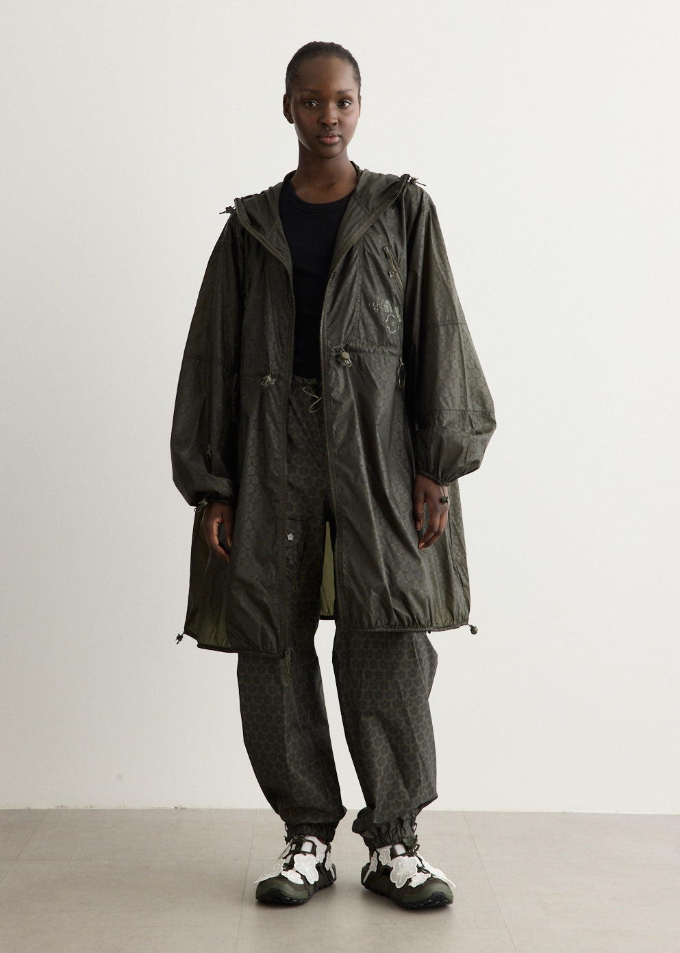 x Cecilie Bahnsen Emma Long Mountain Wind Jacket