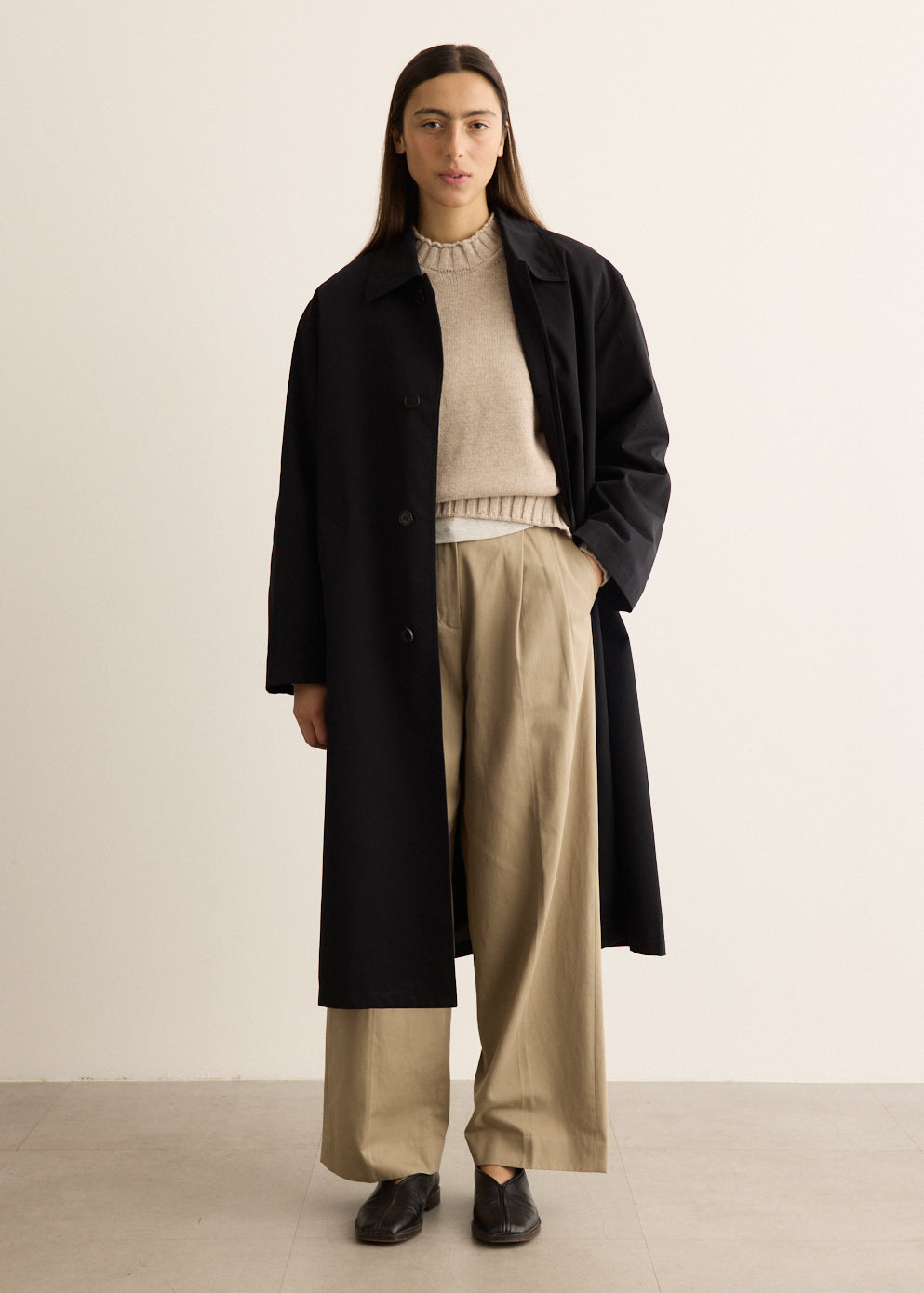 Unisex Refined Mac Coat