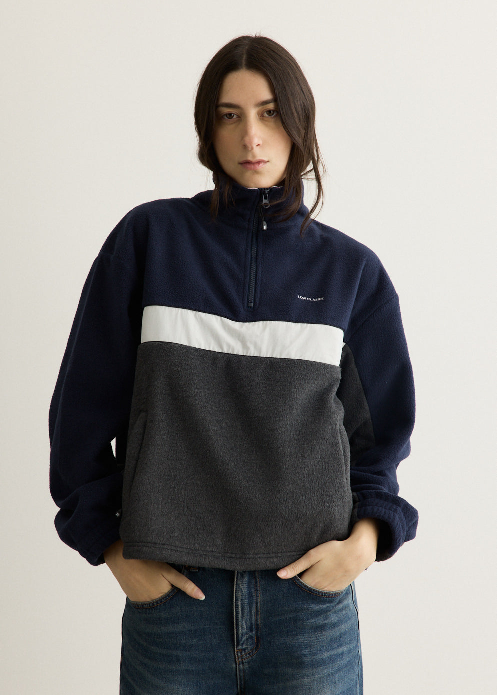 Fleece Half Zip-Up Pullover