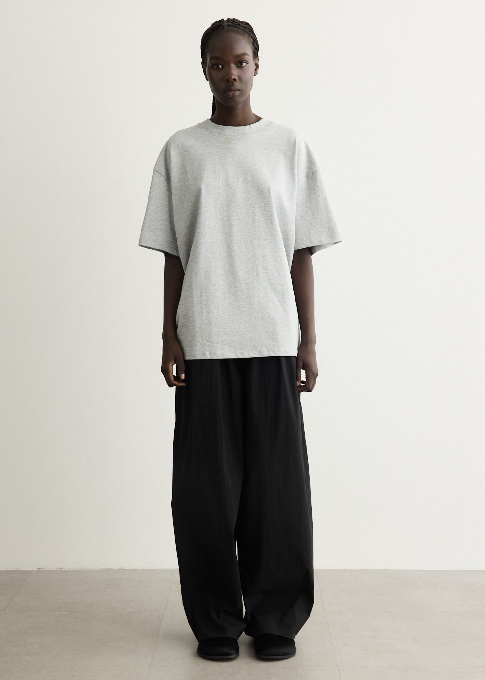 Cotton Jersey Split Back T-Shirt