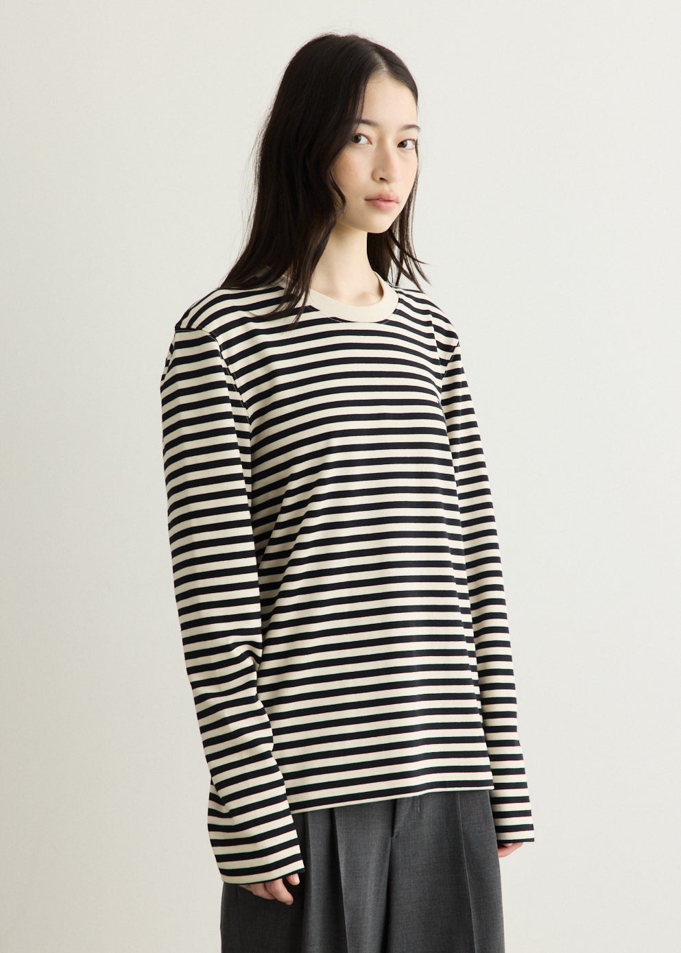 Long Sleeves Striped T-Shirt