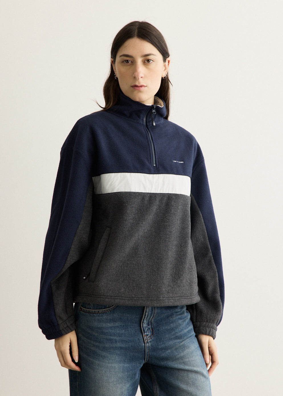 Fleece Half Zip-Up Pullover