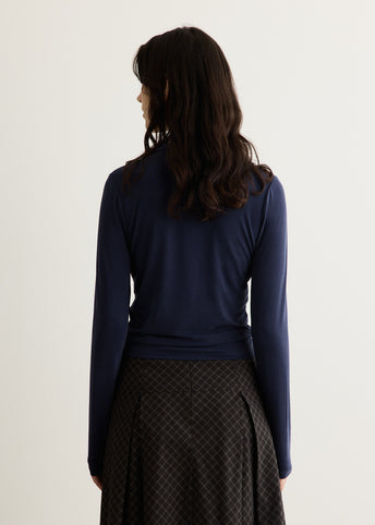 Prep Polo Long Sleeve Top