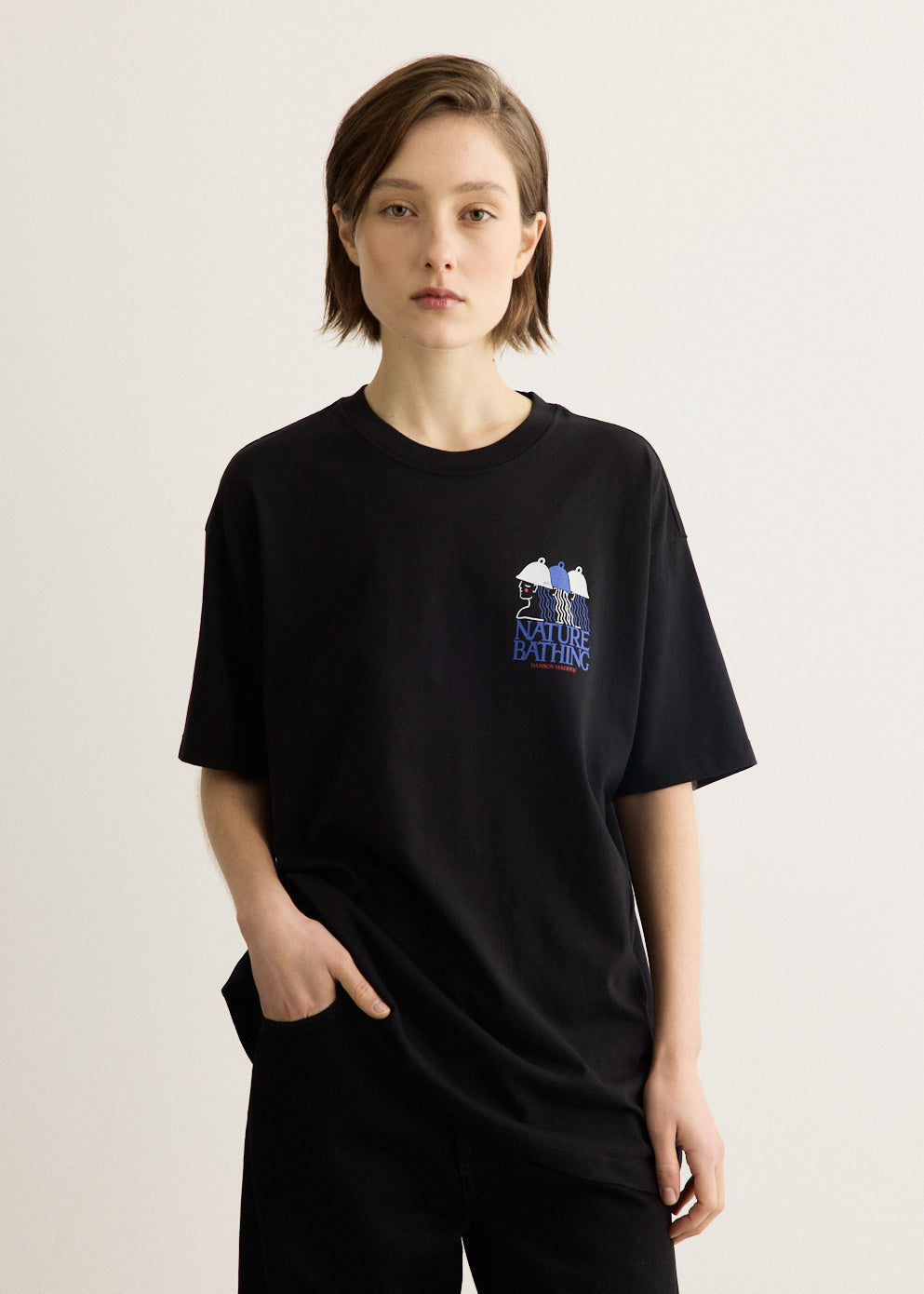 Nature Bathing Graphic T-Shirt