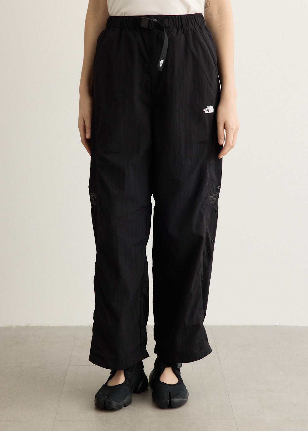 Women's Buttoned Wide Casual Pants
