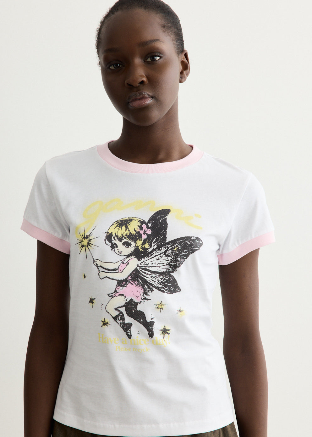 Basic Cotton Jersey Fairy Baby Fit T-Shirt