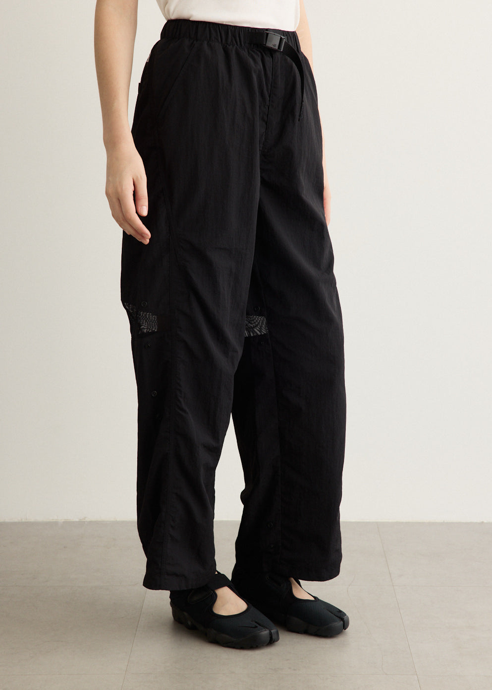 Women's Buttoned Wide Casual Pants